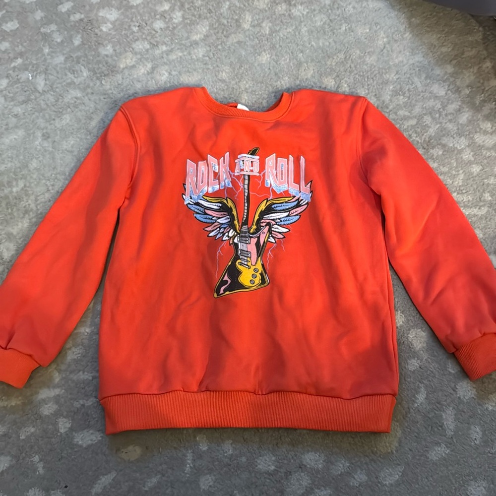Orange sweatshirt never worn